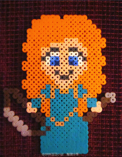 拼拼豆豆作品 迪士尼动画 - 勇敢传说
专业定制- 拼豆图纸 拼豆材料包 拼豆成品
拼豆小站 整理分享 ： 51ppdd.taobao.com