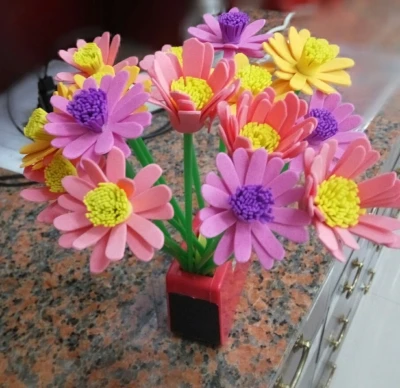 泡沫纸玫瑰花