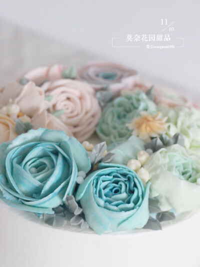 莫奈花园手作—韩式裱花蛋糕