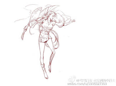 阴阳师同人 姑获鸟拟人 画师 微博ID——黛墨清玄－卖安利的小道士