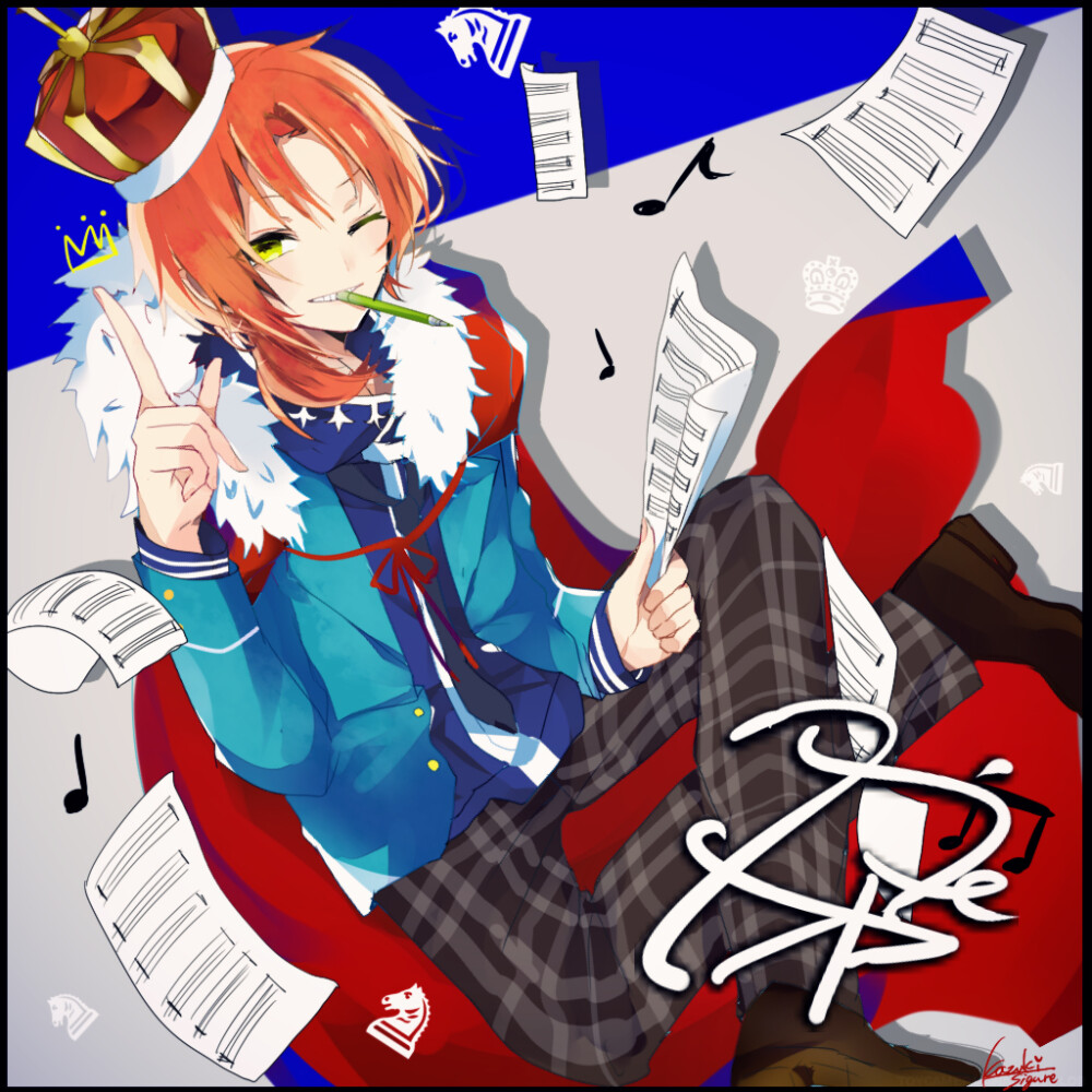 かずき(ち)」のイラスト [pixivid=2735639]【偶像梦幻祭/月永雷欧】