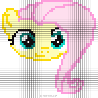 拼拼豆豆作品 小马宝莉 - 柔柔 my little pony
专注拼豆分享 - 拼豆图纸 拼豆材料包 拼豆成品