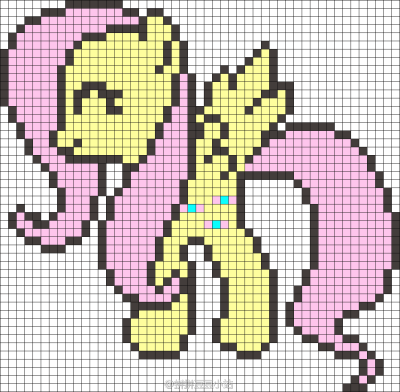 拼拼豆豆作品 小马宝莉 - 柔柔 my little pony
专注拼豆分享 - 拼豆图纸 拼豆材料包 拼豆成品