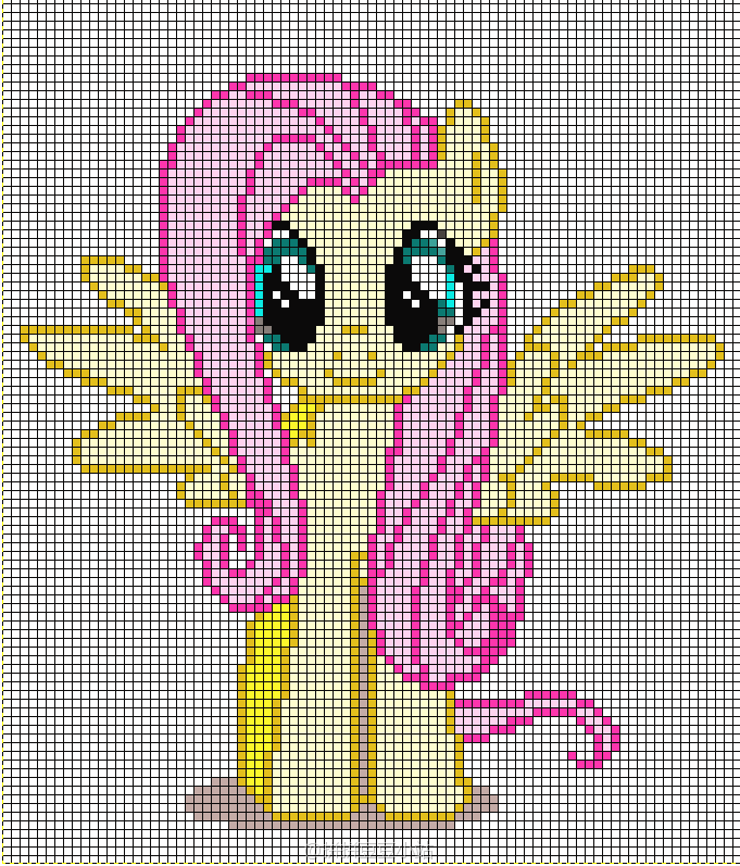 拼拼豆豆作品 小马宝莉 - 柔柔 my little pony
专注拼豆分享 - 拼豆图纸 拼豆材料包 拼豆成品