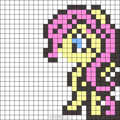 拼拼豆豆作品 小马宝莉 - 柔柔 my little pony
专注拼豆分享 - 拼豆图纸 拼豆材料包 拼豆成品