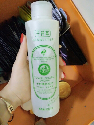 千纤草丝瓜水