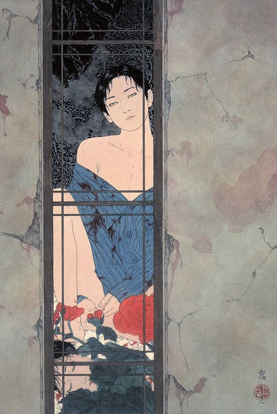 浓郁颓废妖冶之奇美，日本平成浮世绘师 Takato Yamamoto