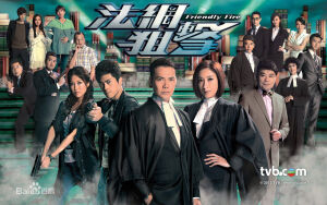 《法网狙击》是香港电视广播有限公司于2012年出品的时装法律电视剧，由文伟鸿监制，汤健萍、曾保华编剧，谢天华、杨怡、森美、陈敏之、梁烈唯、王浩信等领衔主演。
该剧讲述了一对斗气冤家，在香港法律界享有威望的甘祖赞和同为优秀律师的况天蓝为了伸张正义，维护法律公平，虽然一场误会让两人一度分手，但是经历过一些波折之后，终成眷属的故事。