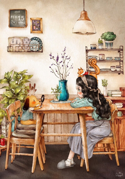 「森林女孩日记」系列