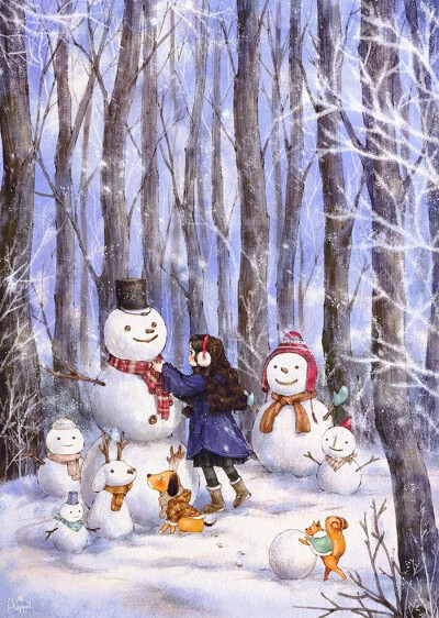 「森林女孩日记」系列