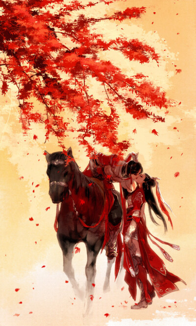 凄凄复凄凄 嫁娶不须啼
愿得一心人 白头不相离