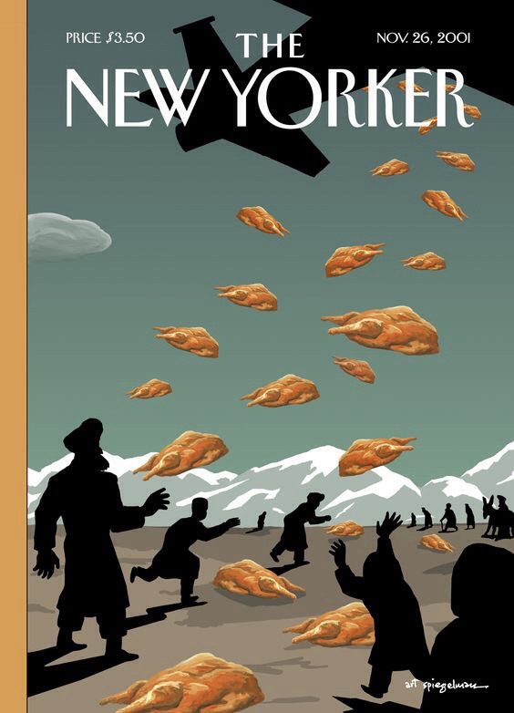 The New Yorker - Monday, November 26, 2001 - Cover “Enduring Freedom” by Art Spiegelman 