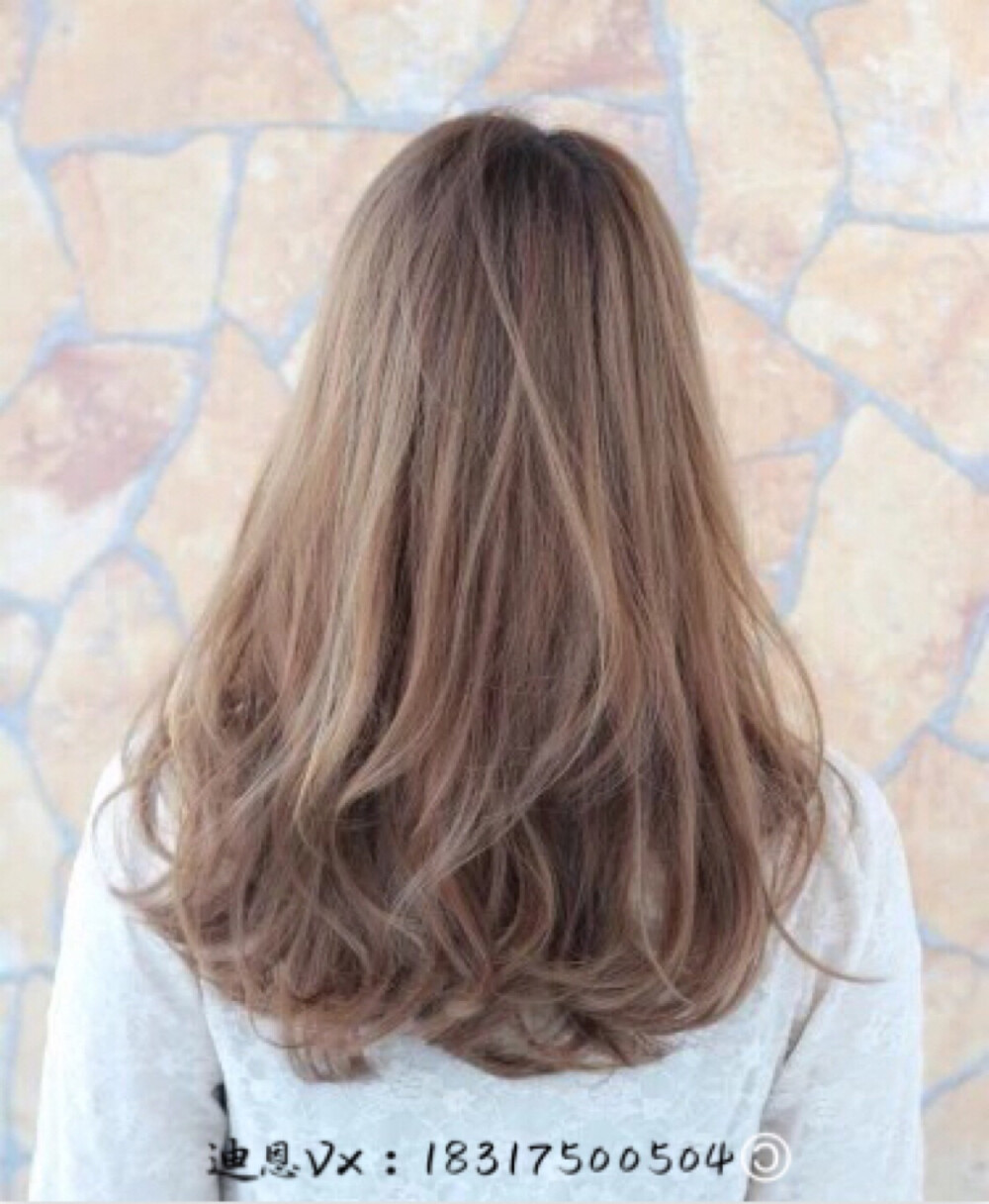 待我长发及腰 女神发型 背影杀手 挑染 渐变 接发 长发 卷发 美发 发型 美图长发及腰发型 原创
