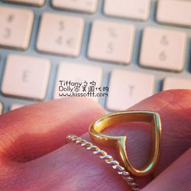 Dogeared large heart ring