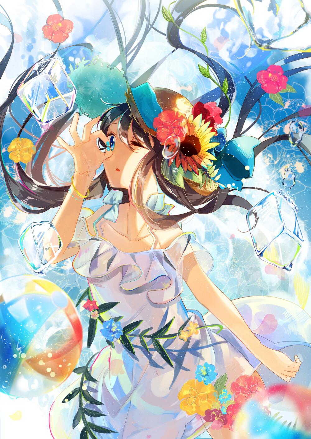 二次元唯美插画