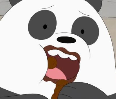 咱们裸熊；三只裸熊 卡通 头像 自截