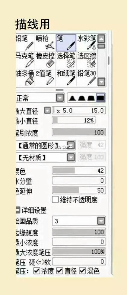 sai笔刷