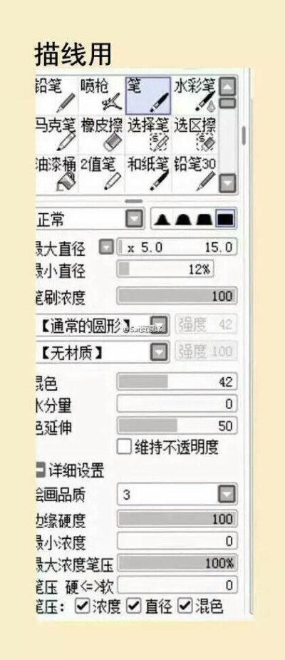 sai笔刷