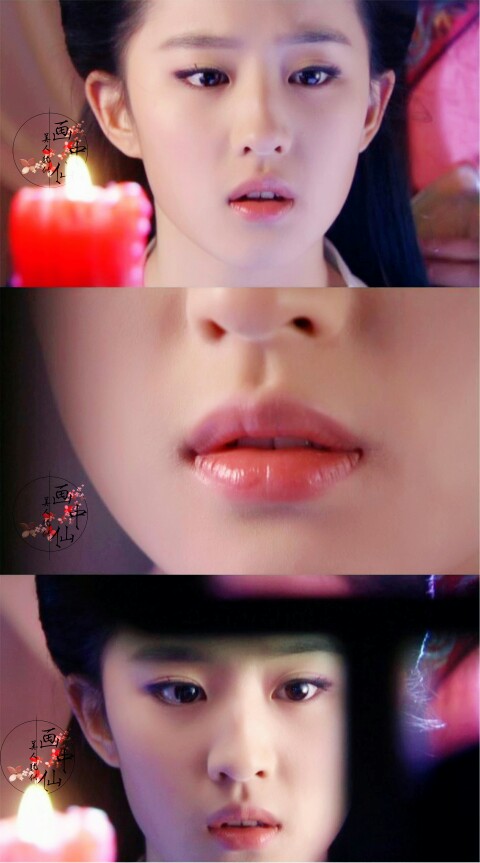 沉鱼落雁，眉眼如画