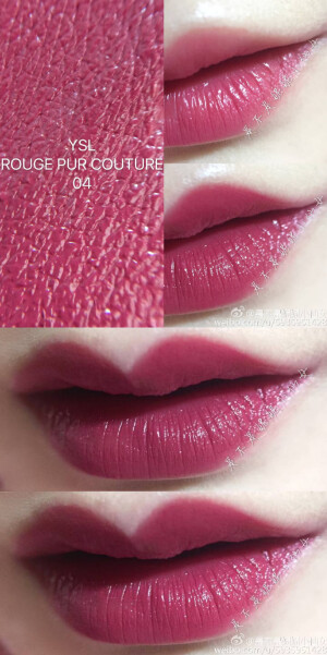 #唇膏试色#YSL试色＃ YSL ROUGE PUR COUTURE圣罗兰方管唇膏04试色
冬天看多了姨妈色 土色 血浆色 来一只温柔的玫瑰豆沙色换换口味  细看底色偏玫红 发色浓郁 厚厚的玫瑰味 温柔 成熟 气质 
质地非常顺滑 持久度也不错 我入的几只方管里最润的 不显唇纹 
白炽灯下试色 浅唇无打底 磨皮无调色＃秋冬季唇膏口红种草推荐＃