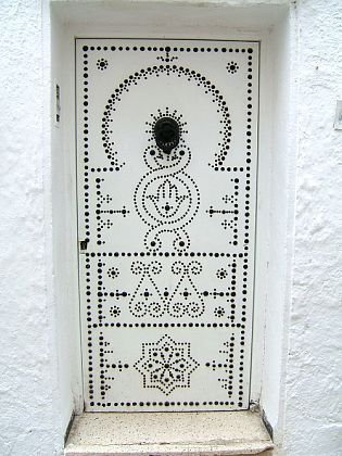 white door, Hammamet, Tunisia 000: