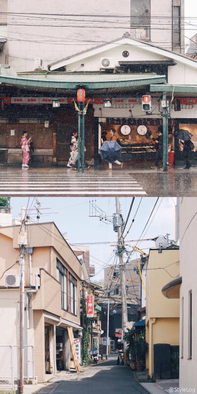 想和你漫步在日本的大街小巷