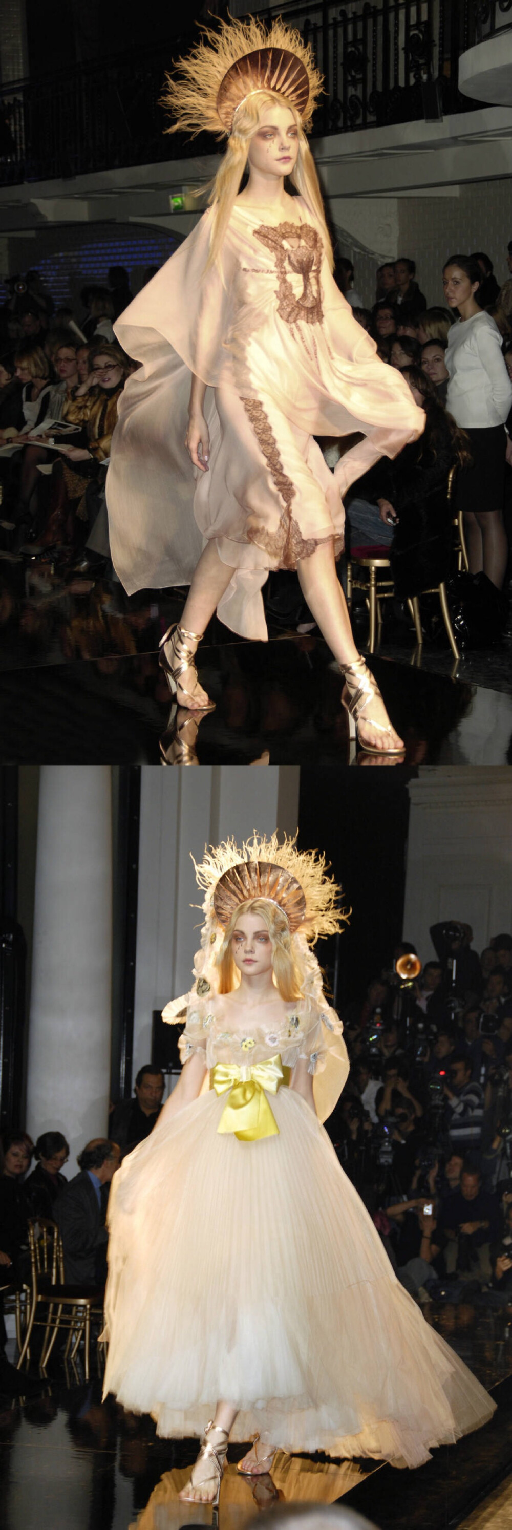 Jessica Stam Jean Paul Gaultier Haute Couture Spring/Summer 2007 “Les Vierges”