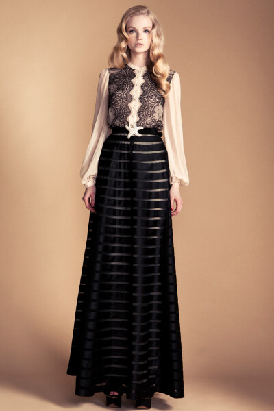 英国时装品牌Temperley London 2013 早春度假系列LookBook