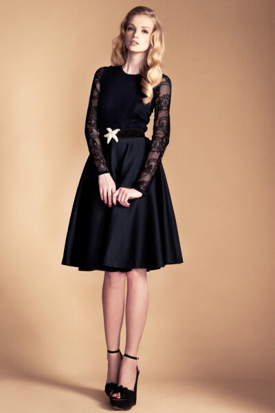 英国时装品牌Temperley London 2013 早春度假系列LookBook