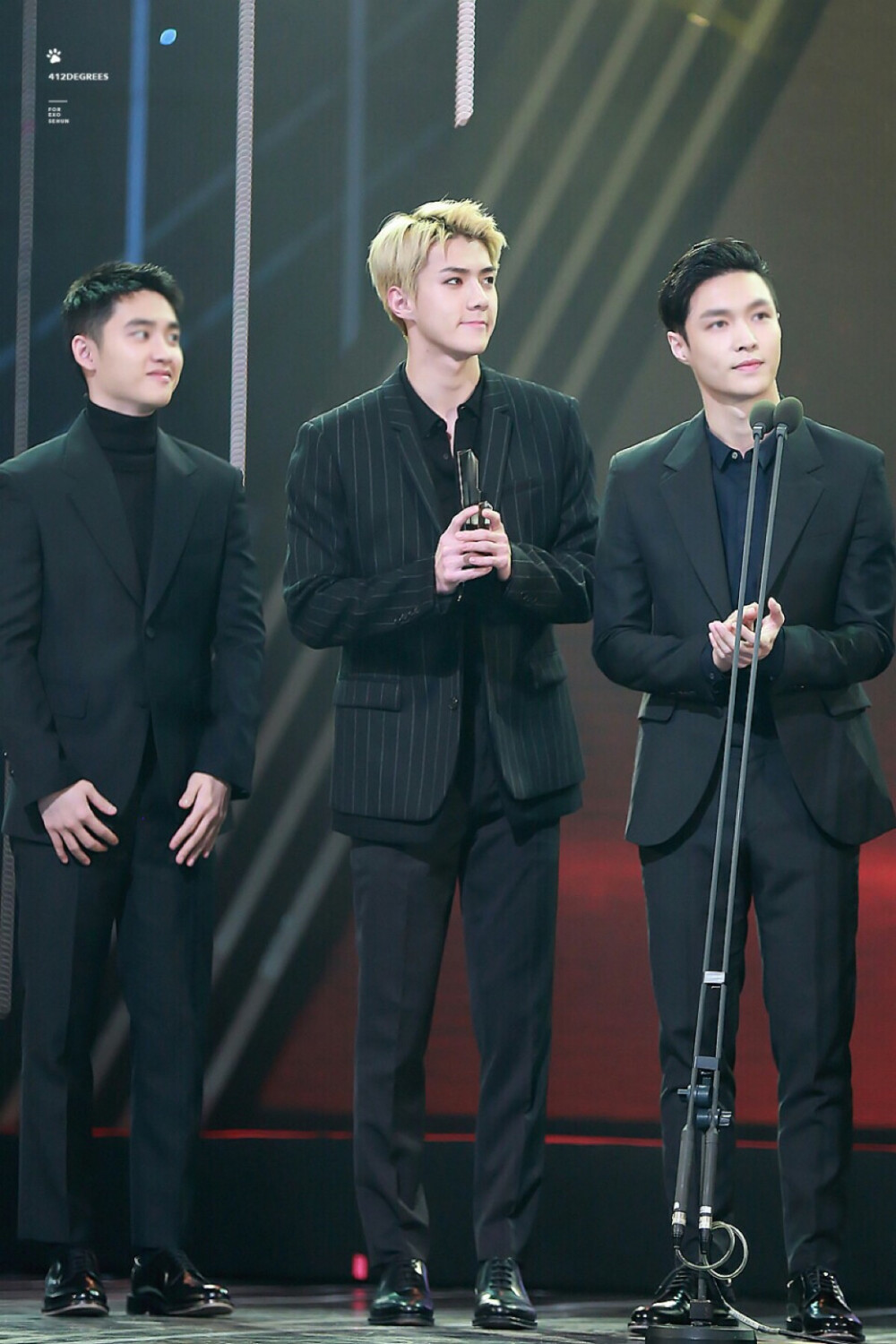 161116 Asia Artist Awards EXO sehun 吴世勋 张艺兴 Lay DO