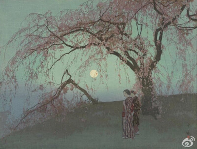 版画艺术家 Hiroshi Yoshida (吉田 博)