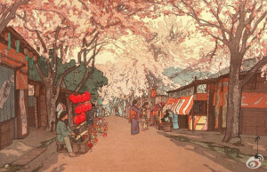 版画艺术家  Hiroshi Yoshida (吉田 博)