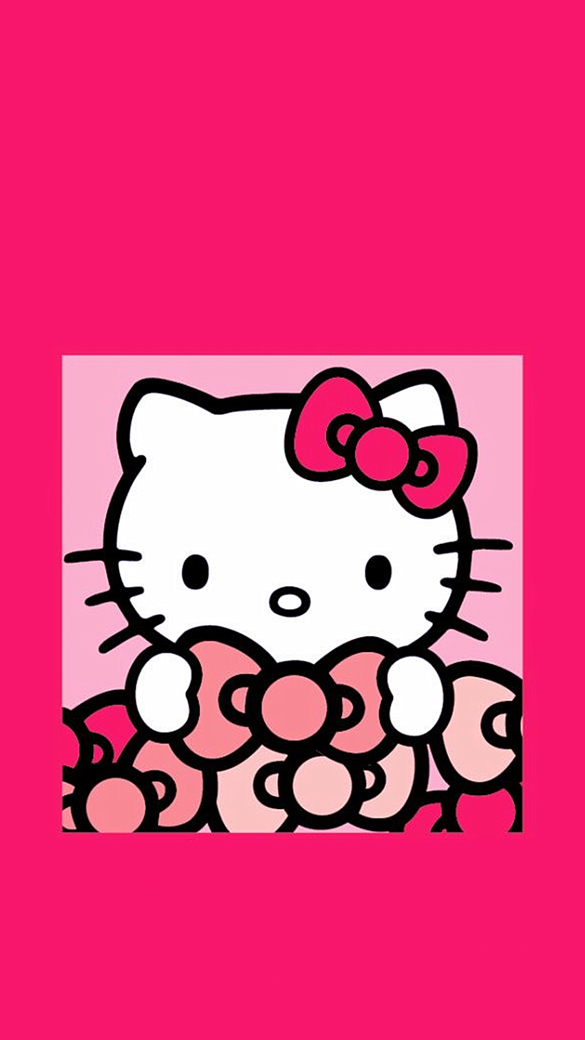 iPhone 壁纸 Hello Kitty 凯蒂 KT猫