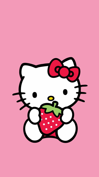 iPhone 壁纸 Hello Kitty 凯蒂 KT猫