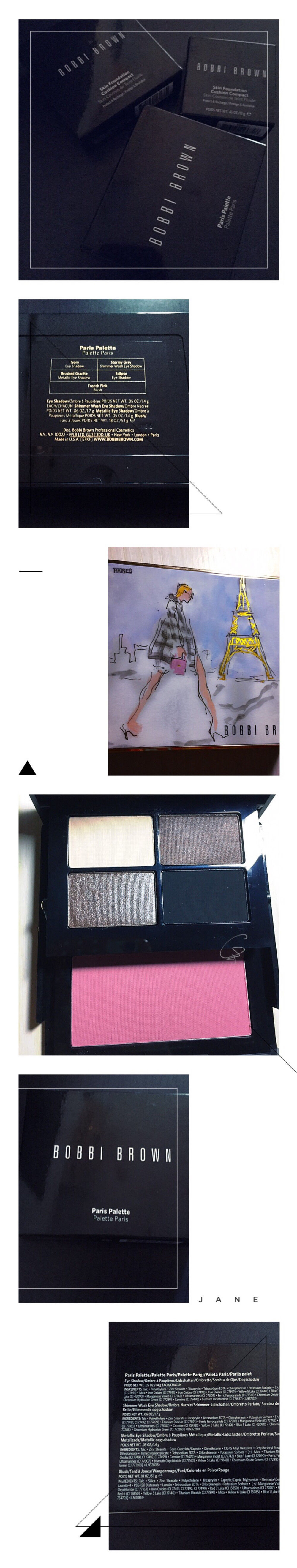 #BOBBI BROWN# 彩妆盘 Paris