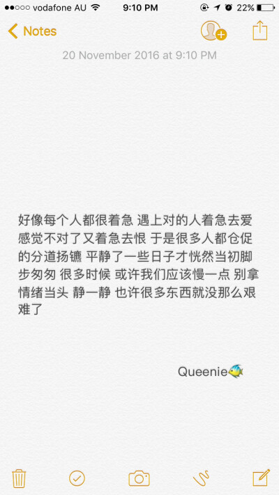 备忘录文字控❤️我初见你 人群中独自美丽