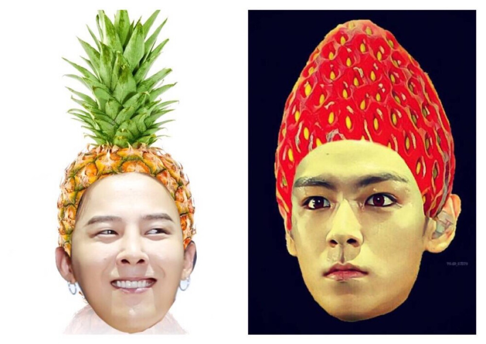 I have a strawberry，I have a pineapple Uhhh GTOP.