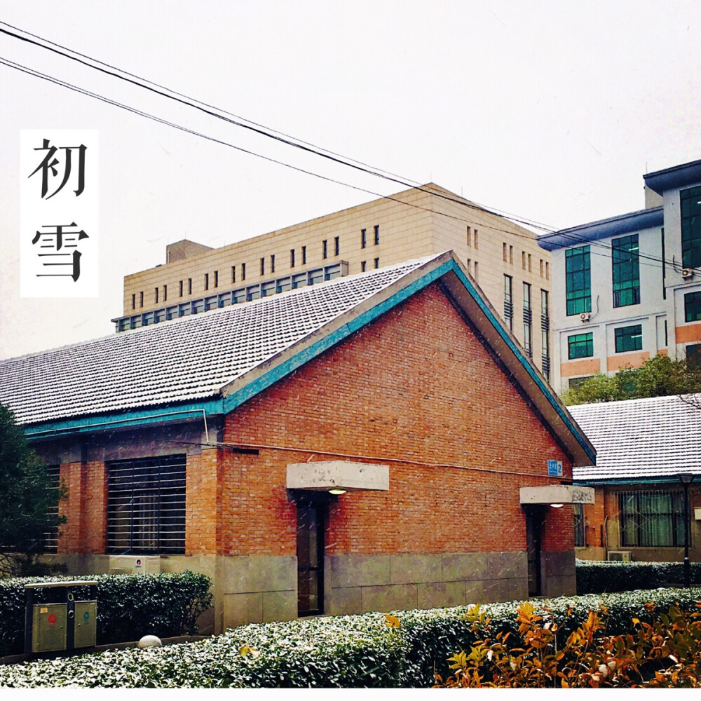 初雪.中央财经大学