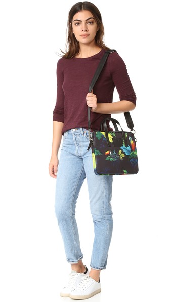 Marc Jacobs B.Y.O.T. Parrot 氯丁橡胶 13 英寸通勤包