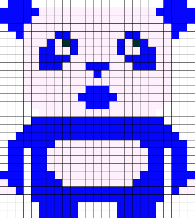 Blue Panda