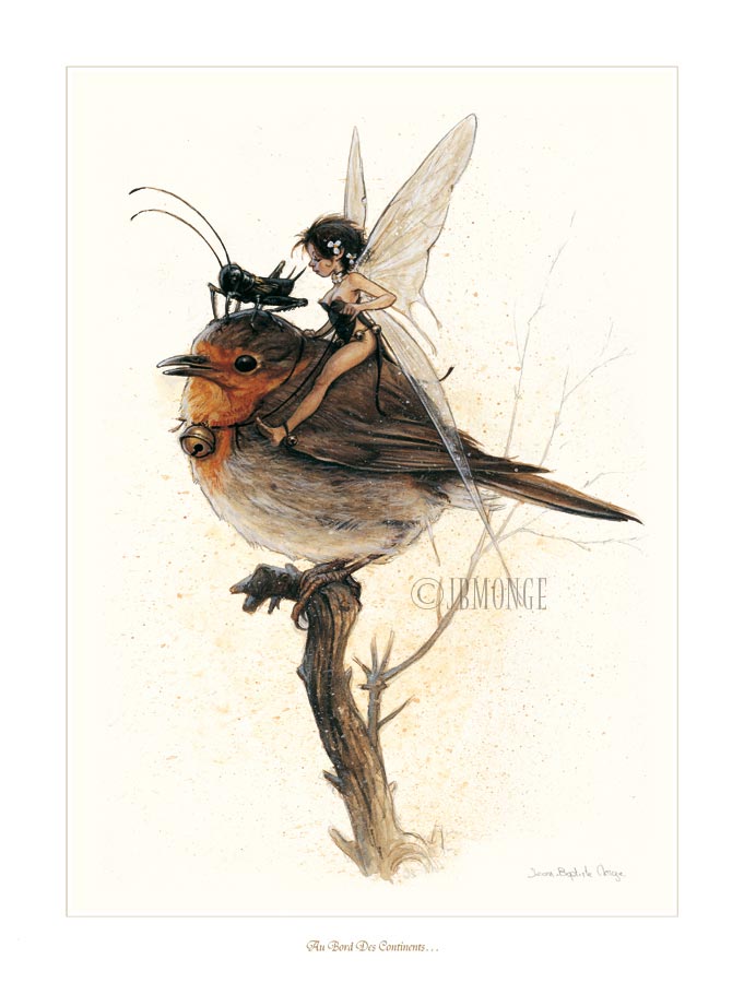 Jean Baptiste Monge 插画 精灵