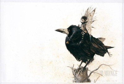 Jean Baptiste Monge 插画 精灵