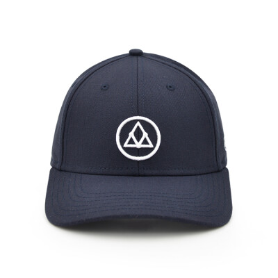 KEIOS OG LOGO Sports Cap Lo 白色小麻雀刺绣NAVY弯檐帽VEIL