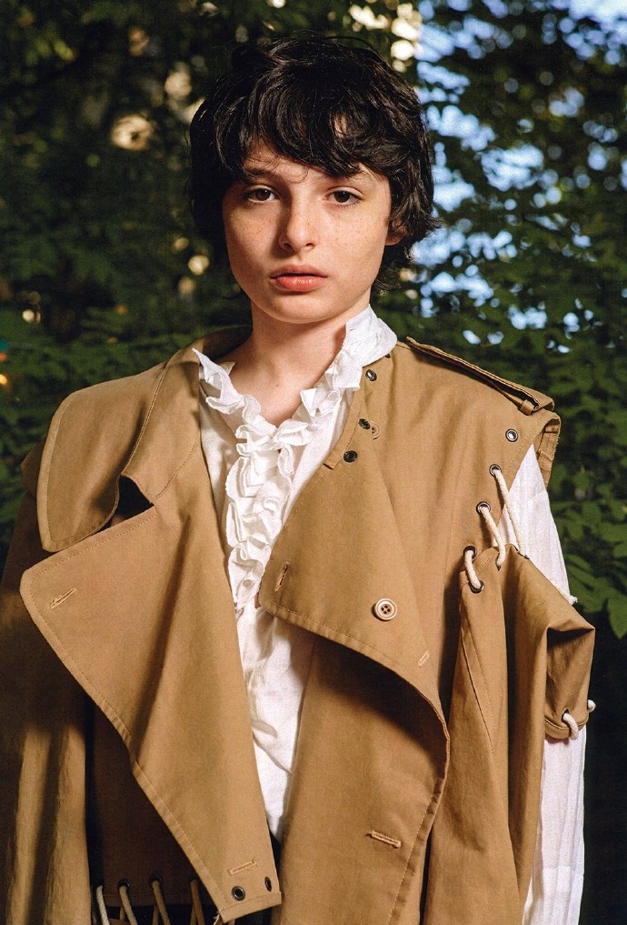 《怪奇物语》迈克Finn Wolfhard登上《Dazed》杂志全新封面及写真美图大赏！