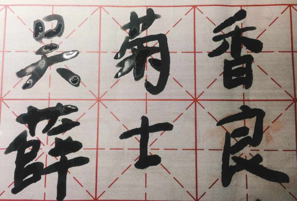 我写得字