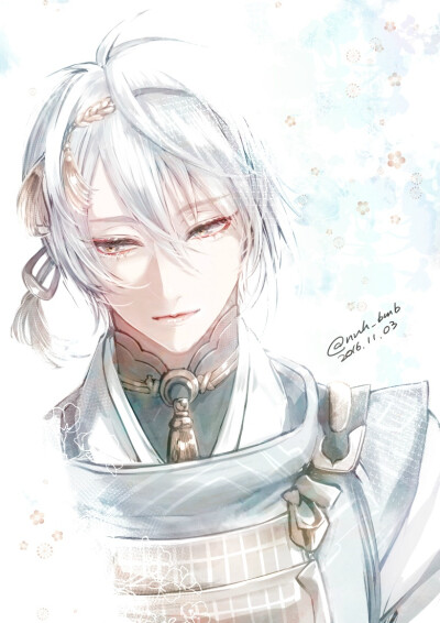 刀剑乱舞 三日月宗近 画师见图