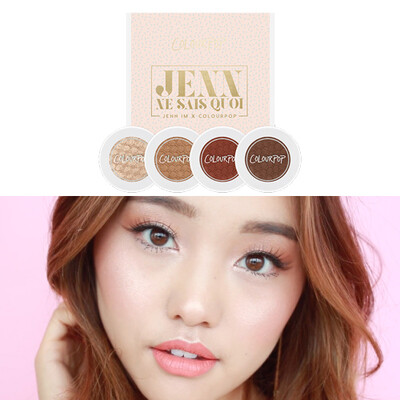 colourpop Jenn Ne Sais Quad合作款Jenn Im眼影套装唇釉