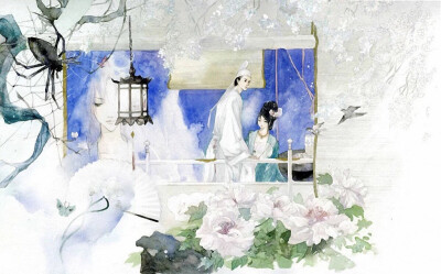 女子：他说，来世，定会骑白马，披红褂，像当年那样来接我。。
佛：大闹三途川，私倒孟婆汤，可曾为你换来，你所想要的？
女子：一切随缘，能得自在。
犹记得前世烟雨里 你眼角的怜惜
我为你缝长褂布衣 你为我挽发…