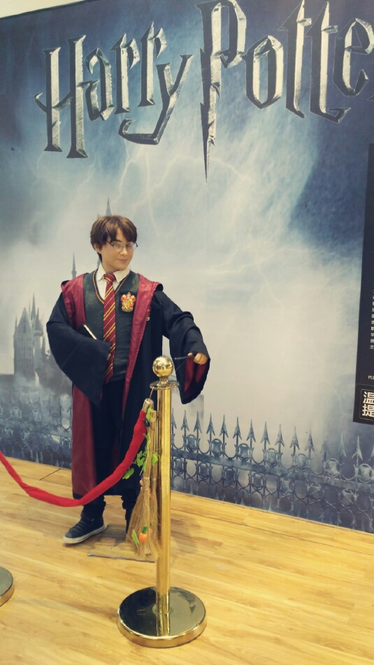 哈利的蜡像不太像，但是有就很好啦