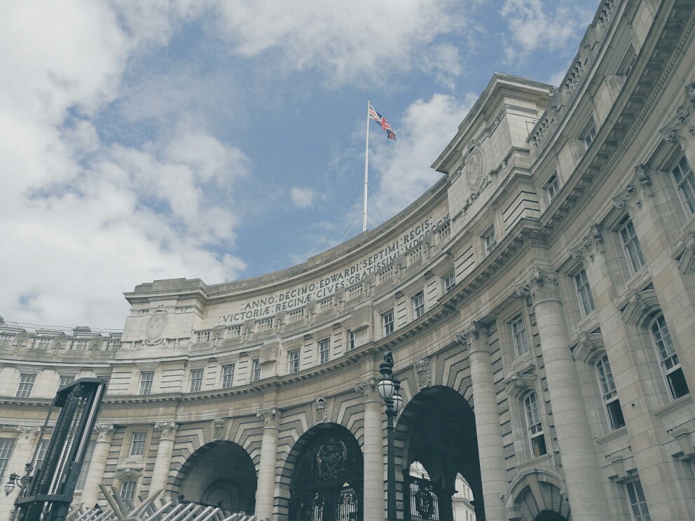 Admiralty Arch. London.